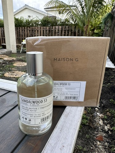SANDALWOOD 53 EDP 3.4oz 100ml MAISON G NOUVEAU ** LE LABO SANTAL 33 ** SEALED