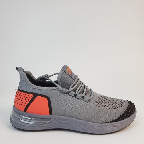 ASICS 10 QRUNNER? Grey Black Neon Orange US Mens Size 10 **Read Desc**