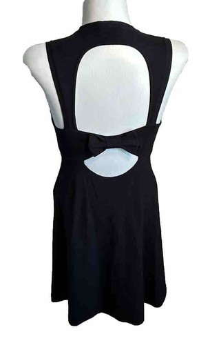 Abito in maglia A Line Valentino nero rosso nuovo con aperto B taglia S Eur $595+