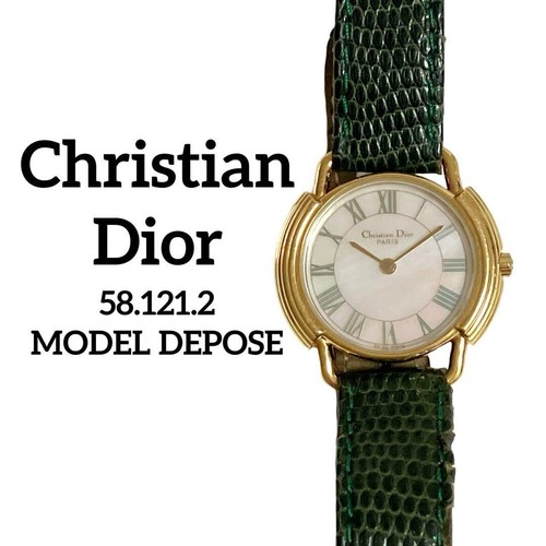 Orologio Christian Dior Donna Quadrante Conchiglia Depose 58.121.2 Vintage Giappone!!!!!!!!!!!