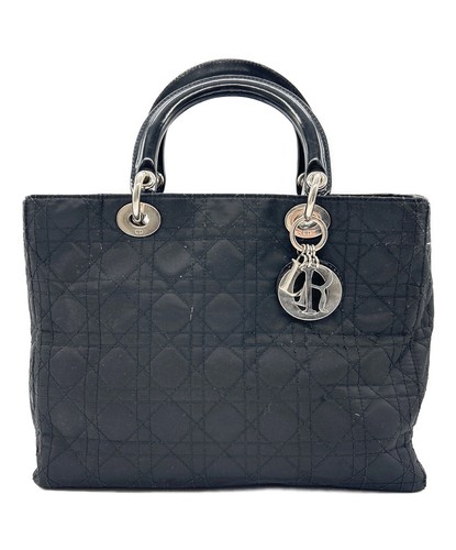 Christian Dior Handbag Black Lady Dior RU 1011 from Japan