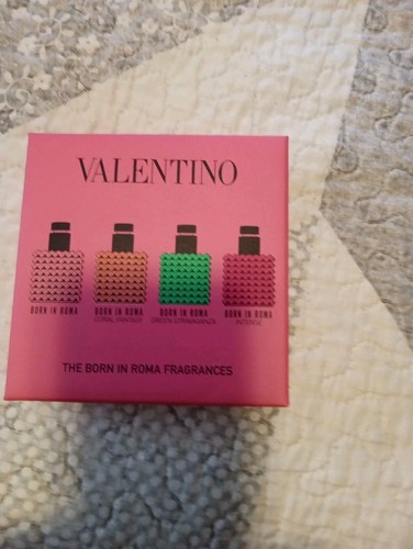 NEW Valentino THE BORN IN ROMA FRANGRANCES Eau de Parfum Perfume Sample Gift Set