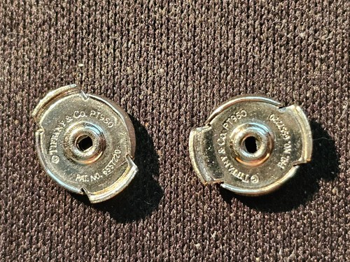 tiffany & Co platinum 950 La Pouse Earring Back
