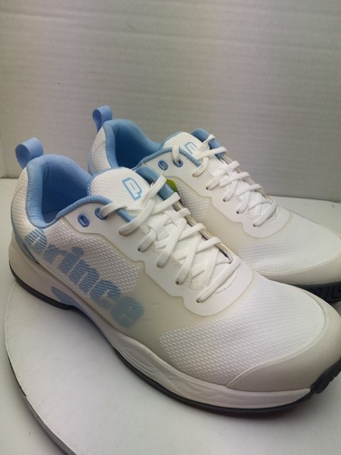 Prince Cross Court Womens Sz 10 Tennis Pickleball Shoes White Powder Blue