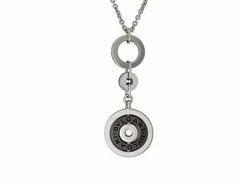 BVLGARI Collana Bulgari Astrale Oro Bianco 18kt e Ceramica Lusso Elegante