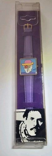 NOTHING NEW Vintage Peter Max Watch NEW Zero Man in Blue Swiss movement made Japan Very RARE