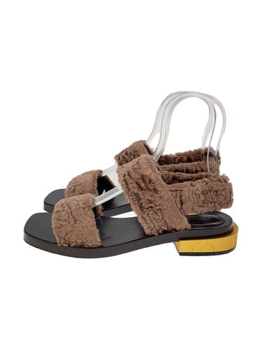 Gucci sandali bassi Gucci pelliccia sintetica 658202 taglia 37 5