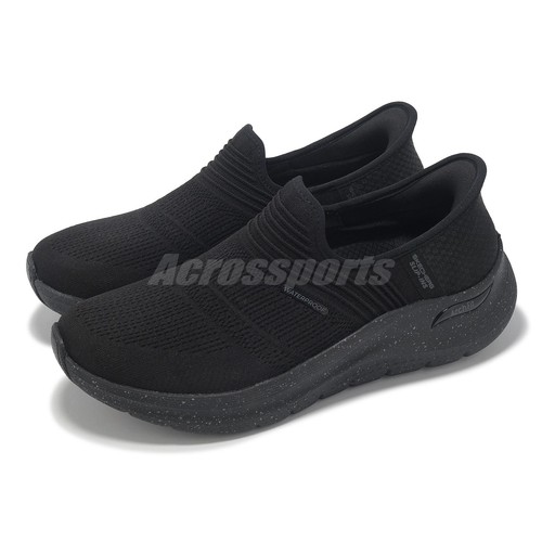 Skechers Arch Fit 2.0 Right AS Rain Slip Ins Black Women Water Casual 150193 BBK