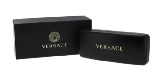Versace VE3550 Black Men's Eyeglasses Frames 55 18 140 Authentic