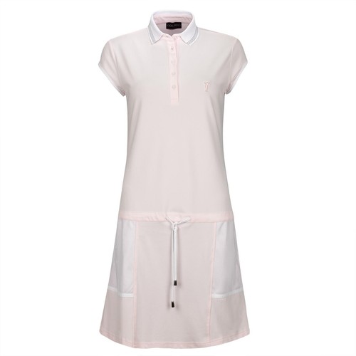 VALENTINO NWT Golfino Ladies Valentina Pink Cap Sleeve Dress 4337721 302 sz 2 4 6 8 10 12