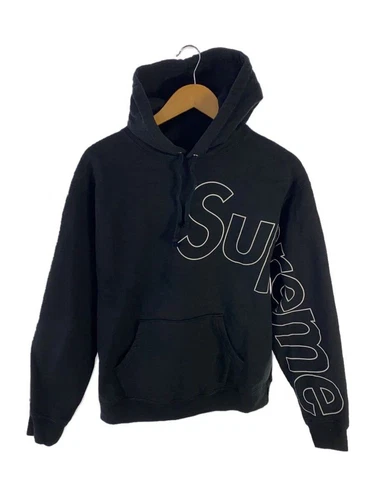 Supreme Hoodie S Cotton Black ReflectiveHoodSweatShirts U