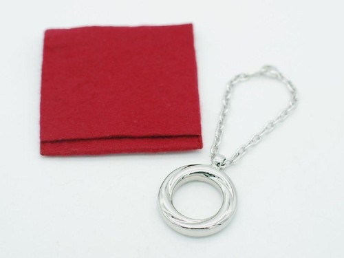 Cartier Charm Cerchio a Forma di Anello Colore Argento