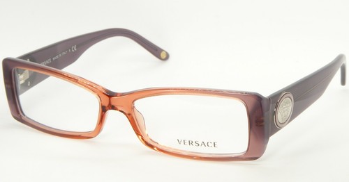 NEW VERSACE MOD 3117 837 ORANGE VIOLET GRAD EYEGLASSES GLASSES FRAME 53 15 135mm