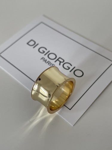 Di Giorgio Paris Spirit Ring Gold Sterling Silver 925 Luxury Design Jewelry