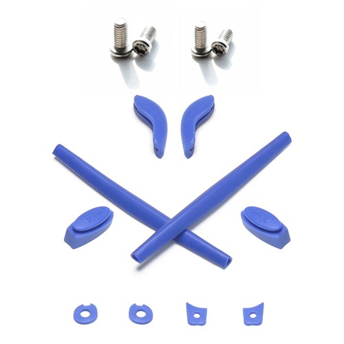 hdhut Blue Replacement Rubber Kit and Installation Screws for Oakley Juliet