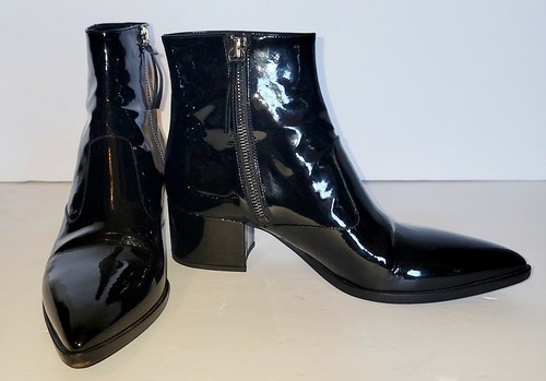 Stivali neri Miu Miu in pelle patinata taglia 36 1 2
