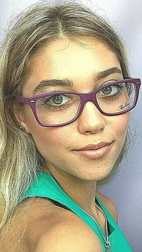 New Ray Ban RB 2852 0854 55mm Violet Women's Eyeglasses Frame