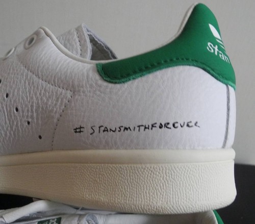 Deadstock Adidas Originals Stan Smith Ftwwht Ftwwht Green EF7508 Men Us8.5