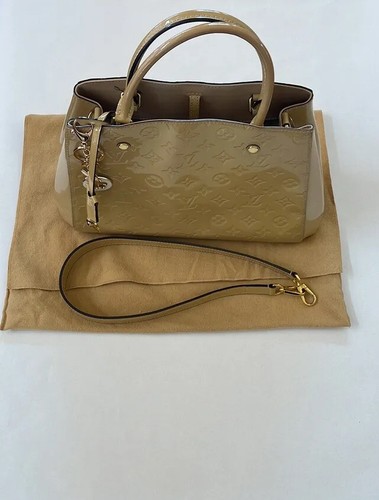 LOUIS VUITTON（LV） Borsa a tracolla LOUIS VUITTON Montaigne in pelle verniciata