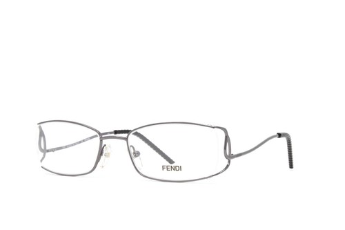 Fendi Eyeglasses Women's F903 035 Gunmetal 51mm Clear Demo Lens NEW