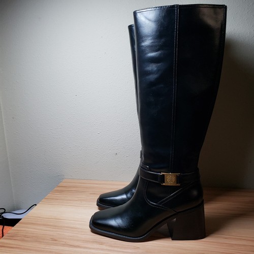 Stivali equitazione alti Vince Camuto donna 8 5 Sherea ecopelle nero