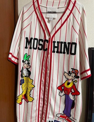 Abito camicia H&M × Moschino Pippo Disney Collaborazione Baseball Uniforme Taglia S