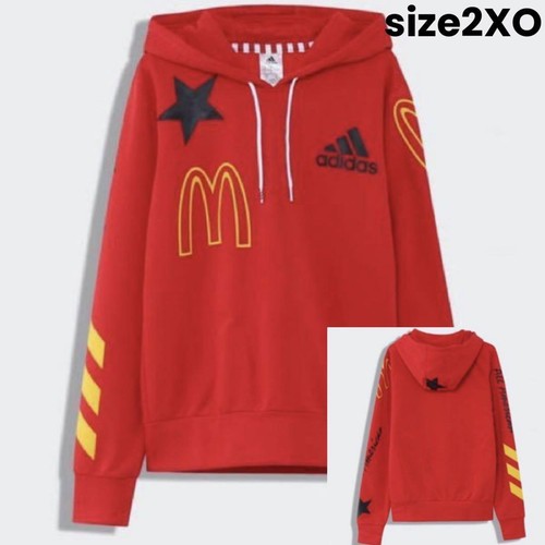 ESSENTIALS Adidas Limited Edition Mcdonald'S Collaboration Pullover Parka Men XL Collablora