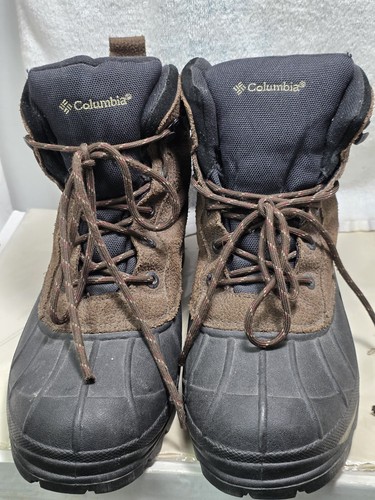 Columbia Mens Size 11 Falmouth Hiking hunting  Brown And Black Work Boots
