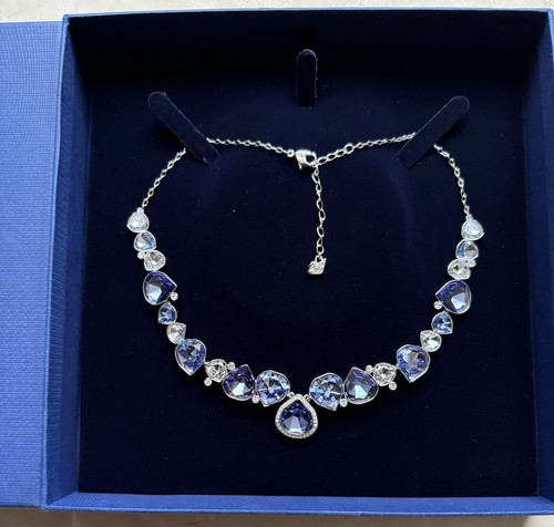 Collana Swarovski Tatiana originale  placcata rodiata