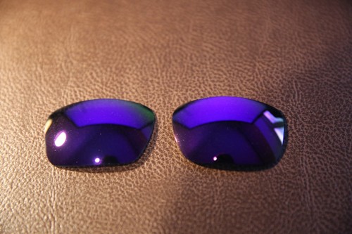 PolarLens POLARIZED Purple Replacement Lens for Oakley Badman sunglasses