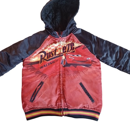 ALEXANDER MCQUEEN Giacca Bomber Disney Pixar Cars Ragazzo Saetta McQueen Raso 4 5