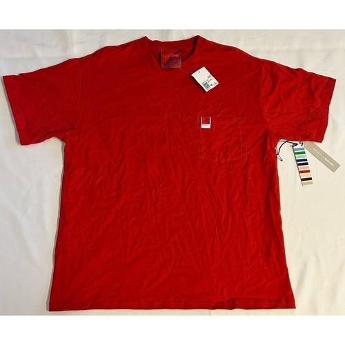 ESSENTIALS Forever 21 x Pantone Red Essential Premium T Shirt Size Medium M Color Guide