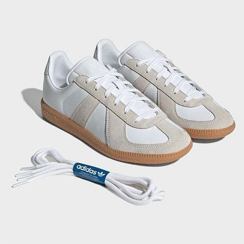 TKEES Scarpe Adidas Originals BW Army JR2002 Cloud bianche gesso bianche da uomo taglia nuove