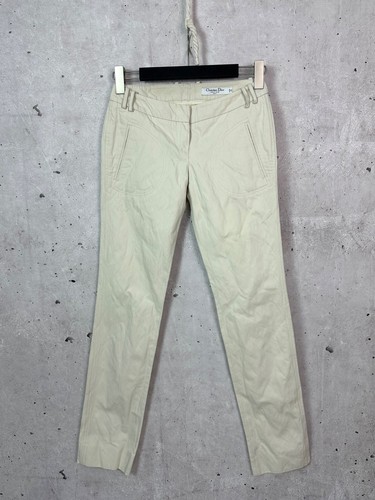 Pantalone Christian Dior Boutique Made in Italy in cotone taglia 26