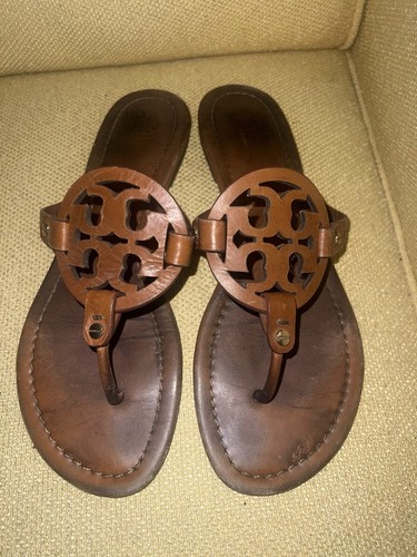 Tory Burch 'Miller' 5930 sandalo infradito pelle donna vintage 9 5