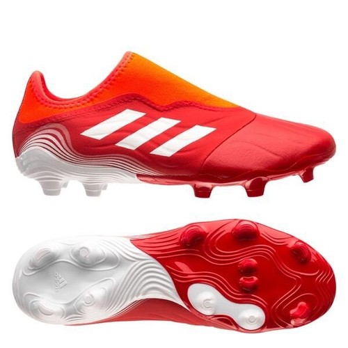 SENSO Adidas Copa Sense .3 Laceless FG meteorite   rosso bianco rosso [FY6172] taglia 48 2 3