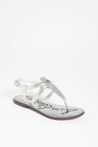 Sandalo Gia Sam Edelman argento glitter per ragazze