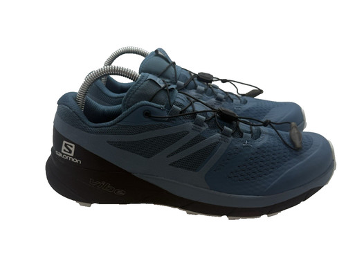 SENSO Salomon Sense Ride 2 sneakers da donna taglia 9 5 406777 scarpe da trail running blu vibrazione