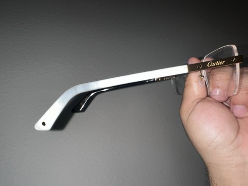 CARTIER GLASSES Cartier Santos De Cartier Buffalo Horn Sunglasses Retail 3 495