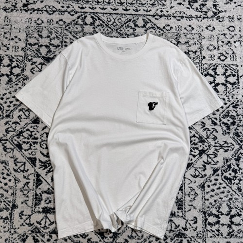 PRADA X ADIDAS Uniqlo x Pokemon Vintage Unisex White Cotton T Shirt Size XL Pikachu Y2K 90s Reg