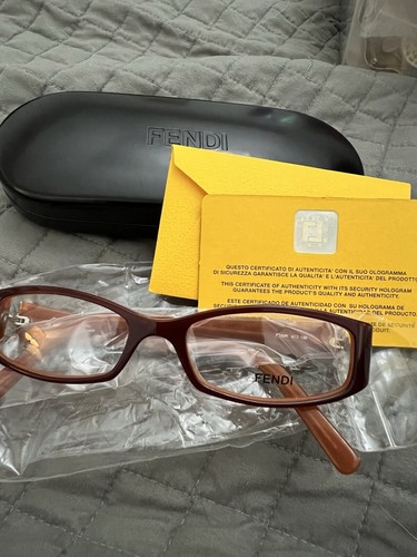 Fendi New Eyeglass Frames With Authenticity Card And Case F720R 613 135