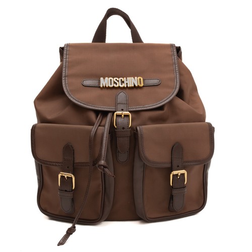 Zaino MOSCHINO REDWALL anni 90 in nylon e pelle