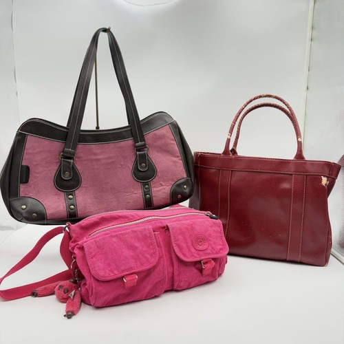 RIMOWA Borsa portachiavi Kipling rosa gorilla Michelle Klein rossa con custodia rimovibile usata