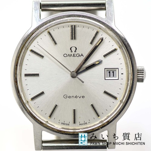 Orologio Omega Ginevra cinturino acciaio inox 136.0099 cal.1030 carica manuale originale