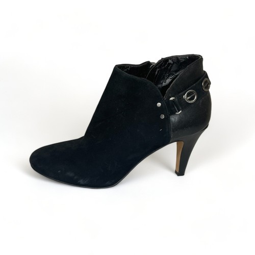 Womens Vince Camuto Black Ankle Boots Sz 7 M Stiletto Heel Booties