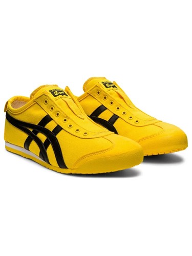 Onitsuka Tiger MEXICO 66 SLIP ON Giallo Nero Scarpe Uomo Donna 1183a746 750