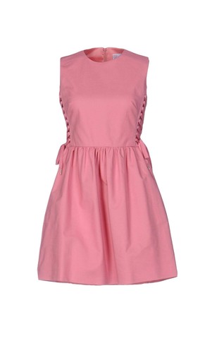 Abito da donna nuovo con etichette rosso valentino con fiocchi stringati