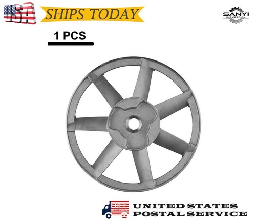 Air Compressor Flywheel Pulley  Single Groove Belt Drive Wheel