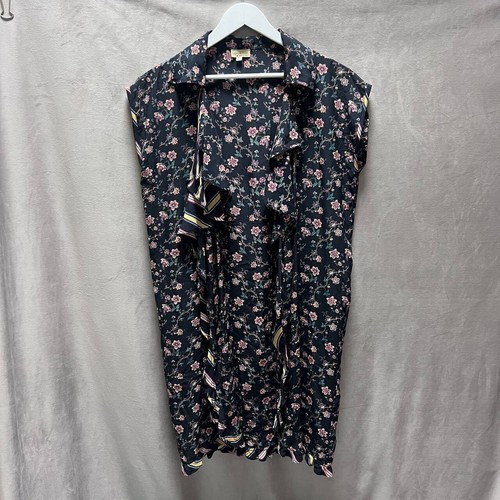 Abito vintage anni 70 Gianni Versace floreale seta 100% seta Made in Italy