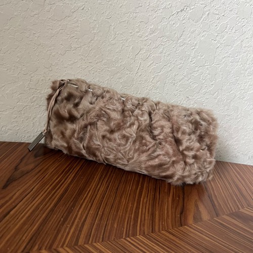 Gucci Vintage Fur Clutch 1999 A W by Tom Ford
